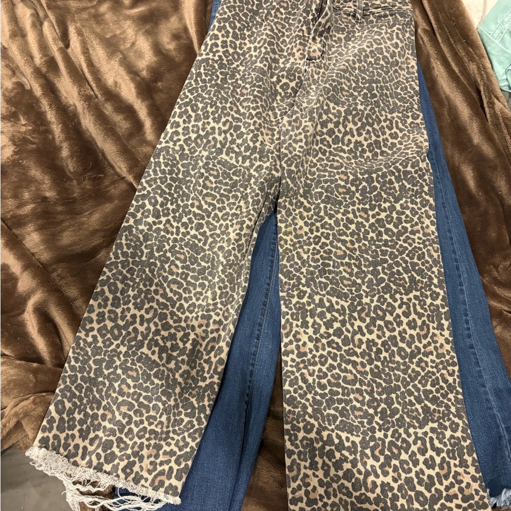 Leopard Print Women's Jeans